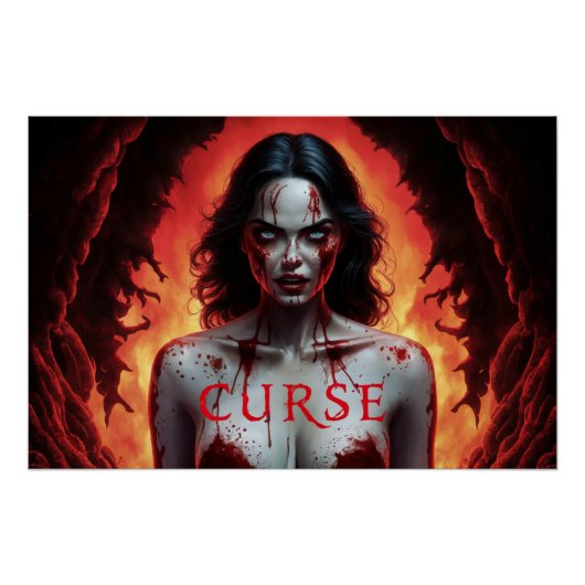 Poster Curse Femme 07 (Voorkant)