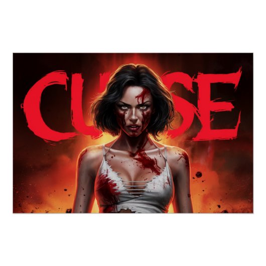Poster Curse Femme 09 (Voorkant)
