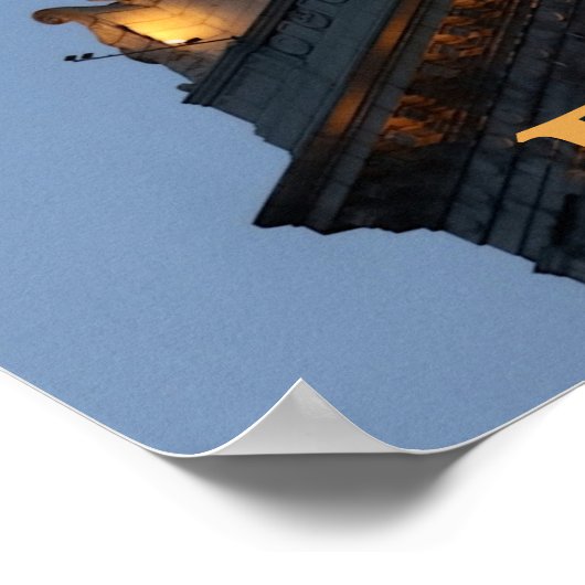 Poster Custom House Tower Boston (Hoek)