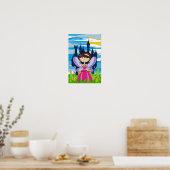 Poster Cute Fairy Princess (Keuken)