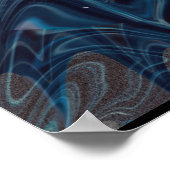 Poster Cute Labradoodle Dog &Text (Hoek)