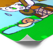 poster, cute original character styoa the rabbit poster (Hoek)