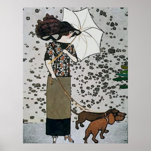  Poster Dachshund (Voorkant)