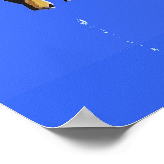 Poster Dachshund dog | Funny & decorative Poster (Hoek)