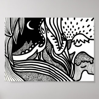 poster "DAG EN NACHT"