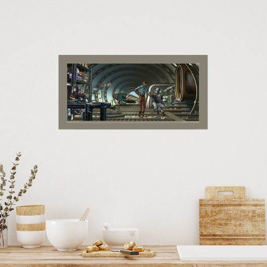 poster "Dagen van een nieuwe dag" (32x16) (Keuken)