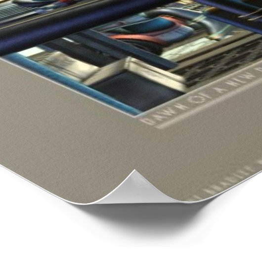 poster "Dagen van een nieuwe dag" (32x16) (Hoek)