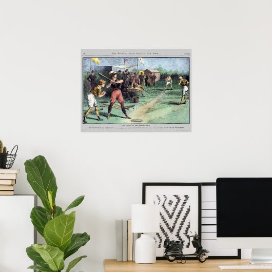 Poster Daisies (Thuiskantoor)