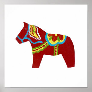 Poster Dala Horse