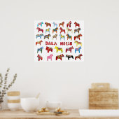 Poster Dala Horse (Keuken)
