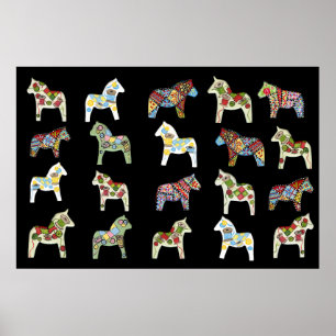 Poster Dala Horses
