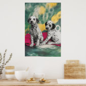 Poster Dalmatische Puppies (Keuken)