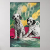 Poster Dalmatische Puppies (Voorkant)