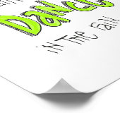 Poster: Dance in the Rain Quote Poster (Hoek)