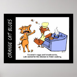 poster "Dangling Pawticiple" Comic Strip