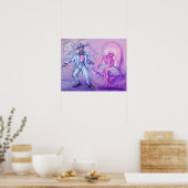Poster danseres (Keuken)