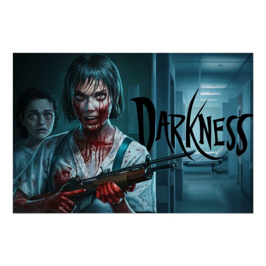 Poster Darkness Femme 02 (Voorkant)