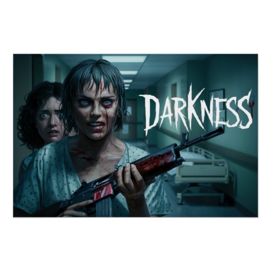 Poster Darkness Femme 06 (Voorkant)