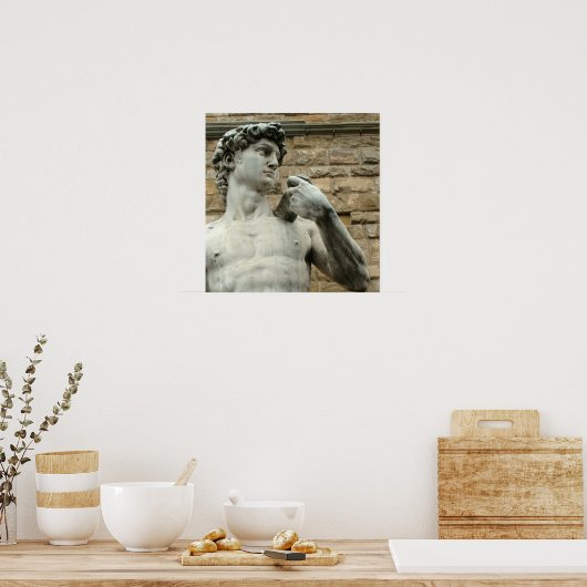 Poster David 1 van Michelangelo (Keuken)