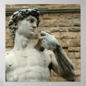 Poster David 1 van Michelangelo (Voorkant)