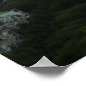 Poster - Dawn in Paris Eiffel Tower (Hoek)