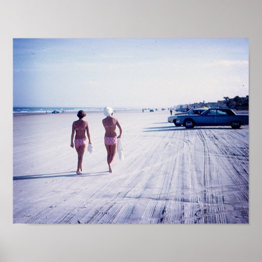 Poster Daytona Beach Florida (Voorkant)