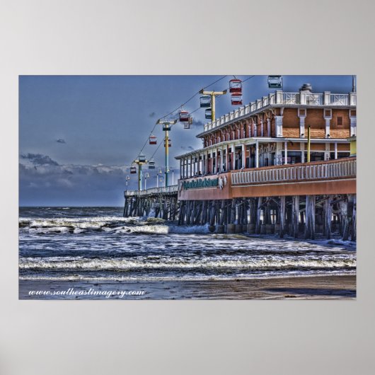 Poster Daytona Beach Pier (Voorkant)