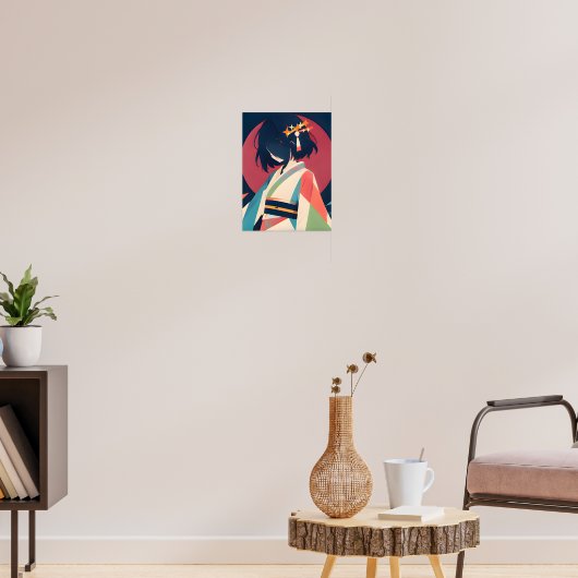 Poster De Bloedrode Maan (Woonkamer 3)