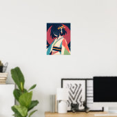 Poster De Bloedrode Maan (Thuiskantoor)
