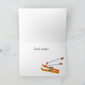  poster, de Catamount Trail Feestdagen Kaart (Binnen)