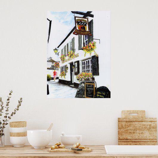 poster "De drie loods" (Keuken)