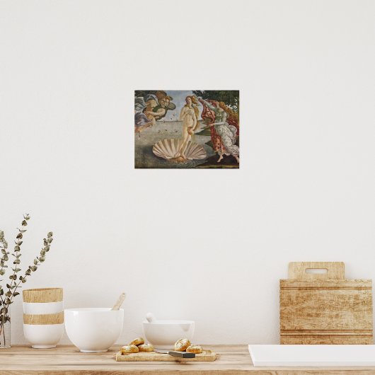 Poster De geboorte van Venus Sandro Botticelli (Keuken)