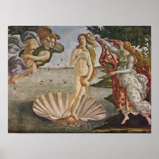 Poster De geboorte van Venus Sandro Botticelli (Voorkant)