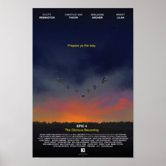 poster 'De glorious Becoming'