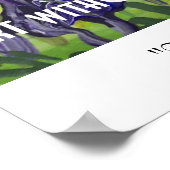 Poster: "De Irises" van Raymonde Poster (Hoek)