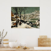 Poster De jagers in de sneeuw Pieter Bruegel (Keuken)