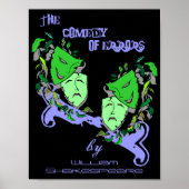 Poster De komedie van de fouten van William Shakes (Voorkant)