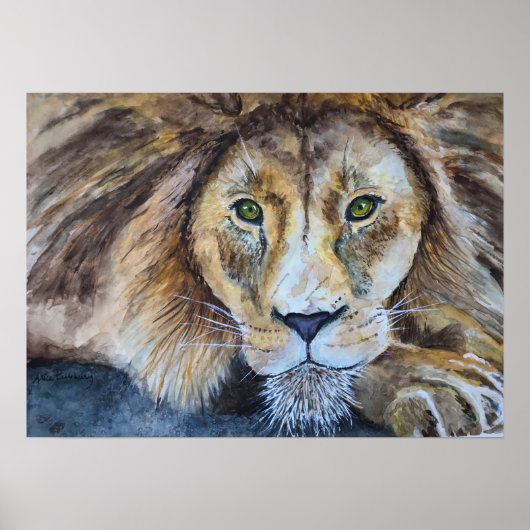 poster "De koning" (Voorkant)