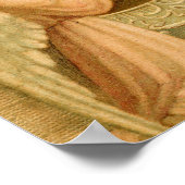 Poster: De liefde is met Kerstmis omlaag gegaan Poster (Hoek)