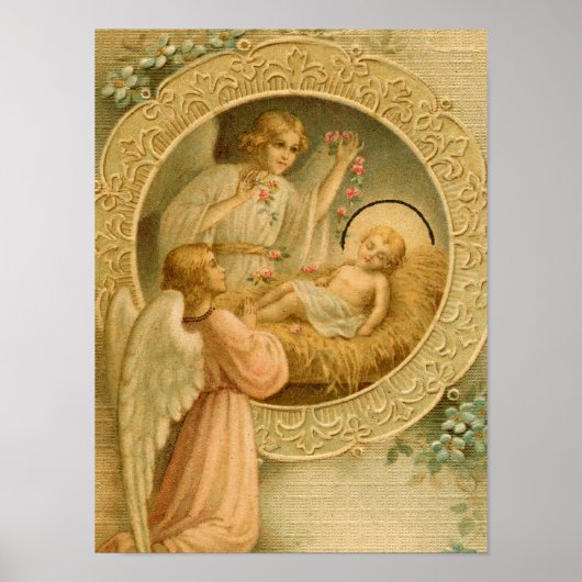 Poster: De liefde is met Kerstmis omlaag gegaan Poster (Voorkant)