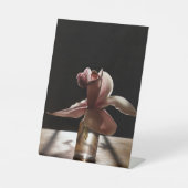Póster De Madera Orquidea Reclamebord Met Voetstuk (Voorkant)