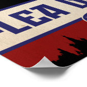 poster "De partij van Plea Deals" (Hoek)