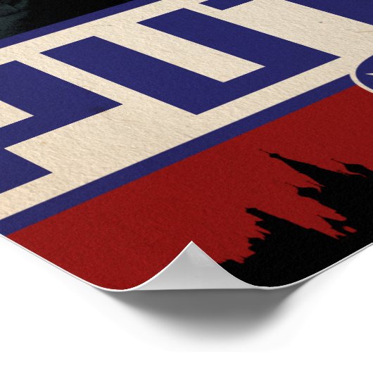 poster "De Partij van Poetin" (Hoek)