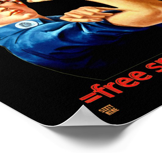 poster "DE REVOLUTIE..." (Hoek)