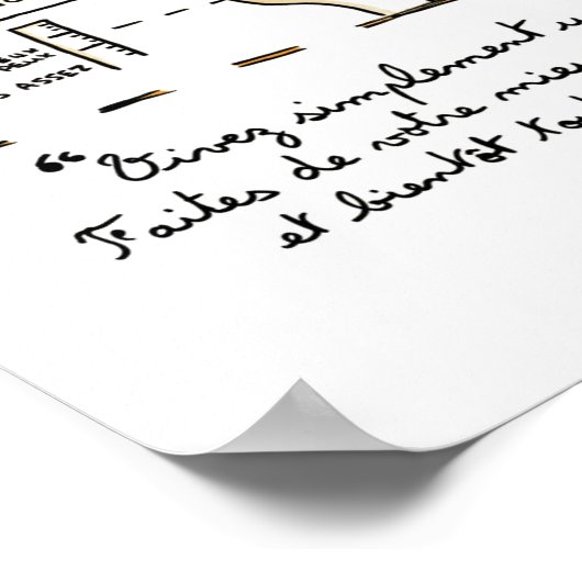 Poster "De vier Tolken-akkoorden" (Hoek)