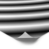 Poster De wervelkolom in zwart-wit (Hoek)