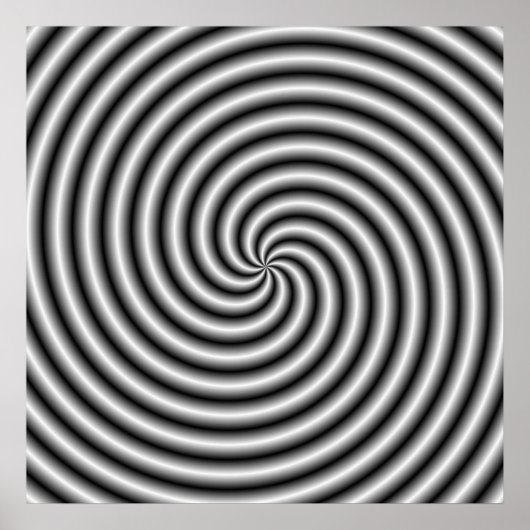 Poster De wervelkolom in zwart-wit (Voorkant)