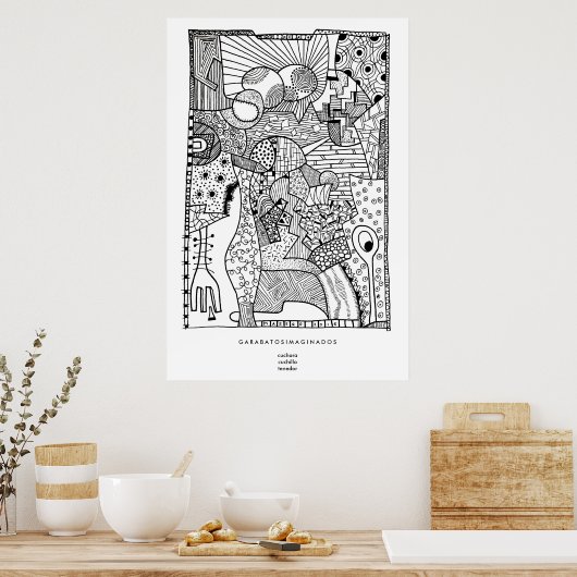 POSTER DECORACION (Keuken)