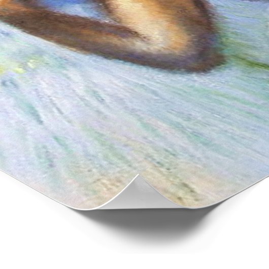 Poster Degas Blue Dancers (Hoek)