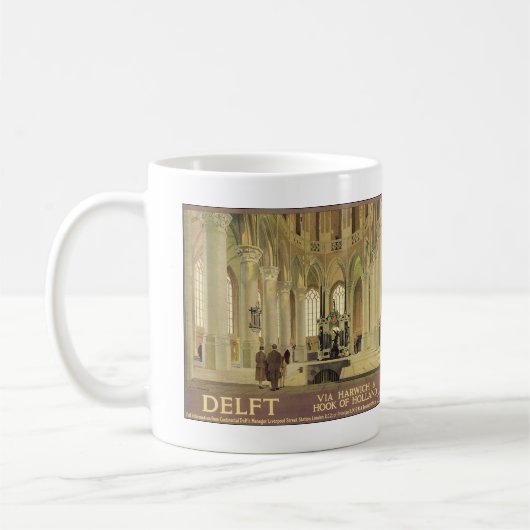 Poster Delft LNER Koffiemok (Links)